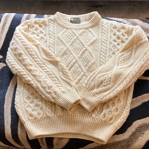 Vintage Knit sweater hand made in England - Picture 6 of 10